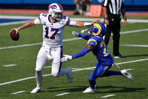 Josh allen isn't just a pro bowl quarterback. Bills rally to beat Rams after blowing 25-point lead ...