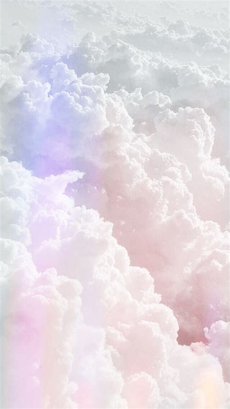 Rainbow Clouds Cloud Wallpaper Holographic Wallpapers Clouds