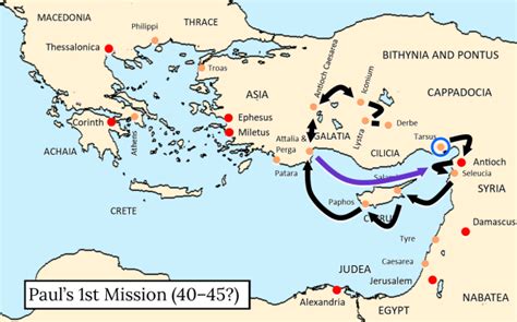 History In The Bible Podcast The Missions Of Paul