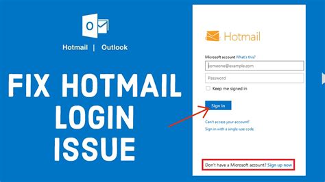 Hotmail Login Issue How To Fix Hotmail Login Problems 2022 Solved Youtube