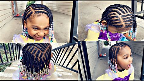 Fast And Easy Braids For Kids No Weave Youtube