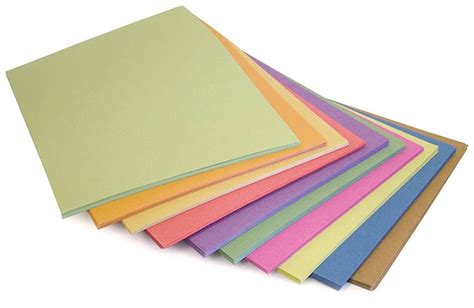 Sale Assorted Sugar Paper A4 100gsm 250 Sheets Sands Arts And Crafts