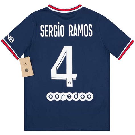 Sergio Ramos Football Shirts And Jerseys 90s And 00s Classics