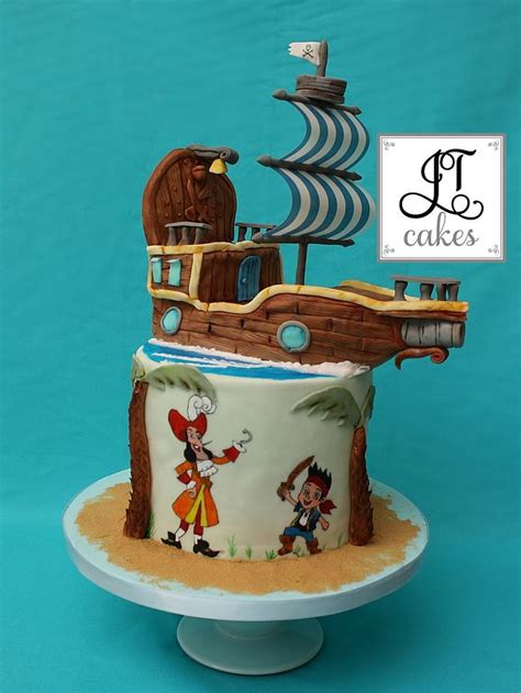 According to legend, he is the successor of peter pan. Jake and the Neverland Pirates - cake by JT Cakes - CakesDecor