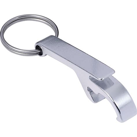 8838 Aluminium Key Chain With Bottle Opener And Can Opener