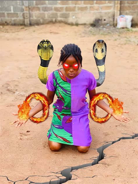 The Snake Girl Powerful Snake Girl By Vikesh