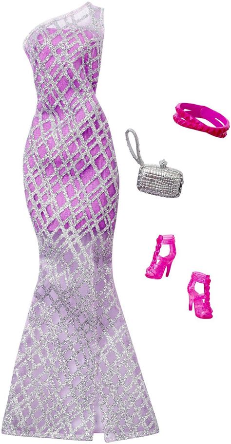 Barbie Complete Look Fashion Pack Lavender Gown Barbie Clothes