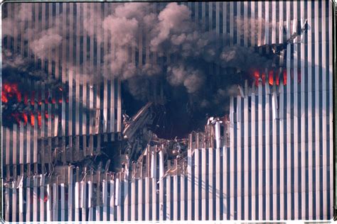 People Looking Out From The Impact Zone Wtc North Tower 911 Pics