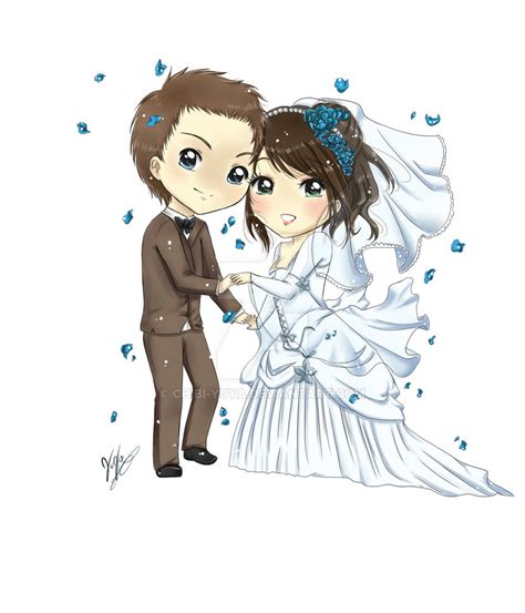 Wedding Couple By Chibi Yuya On Deviantart