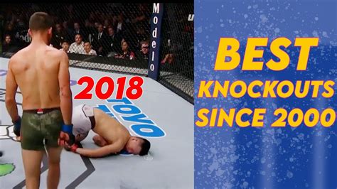 Best MMA Knockouts Every Year Since 2000 YouTube