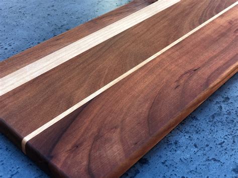 Handmade Cherry And Maple Cutting Board Etsy