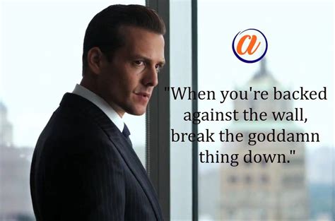 Maybe you would like to learn more about one of these? Harvey Specter is one cool lawyer. He's a smooth mover ...
