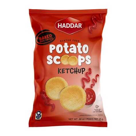 Haddar Ketchup Potato Scoops Kayco
