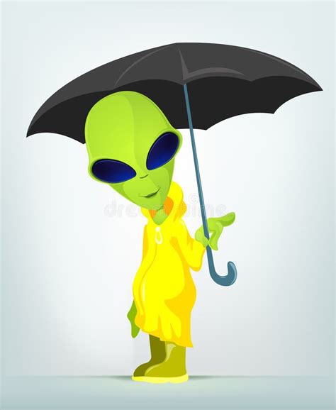Funny Alien Stock Vector Illustration Of Active Conspiracy 28593949
