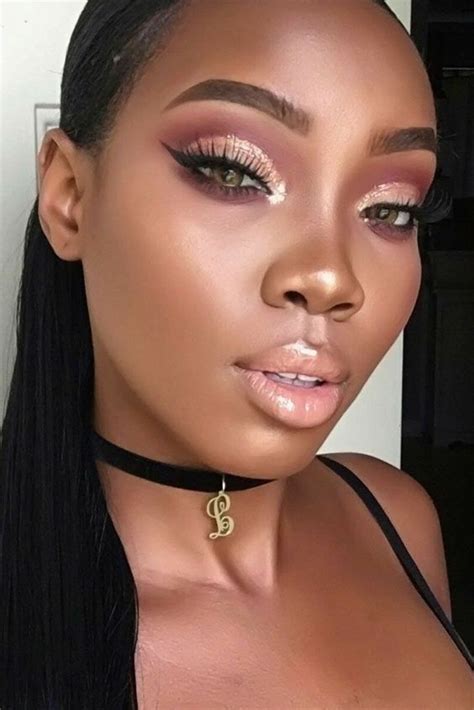 Makeup Looks For Black Women African Americans Dark Skin Black Women