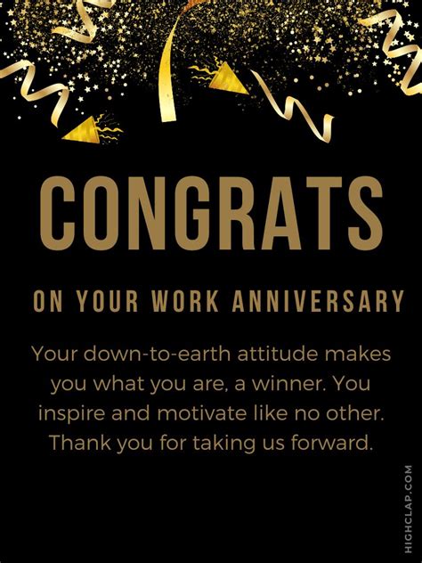 Work Anniversary Wishes For Employees Colleagues Boss