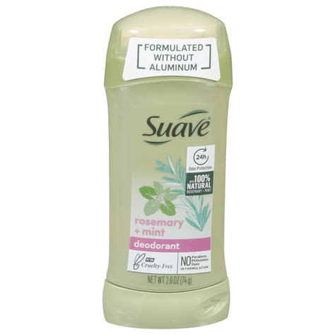 Save On Suave Womens Antiperspirant Deodorant Rosemary Mint Solid