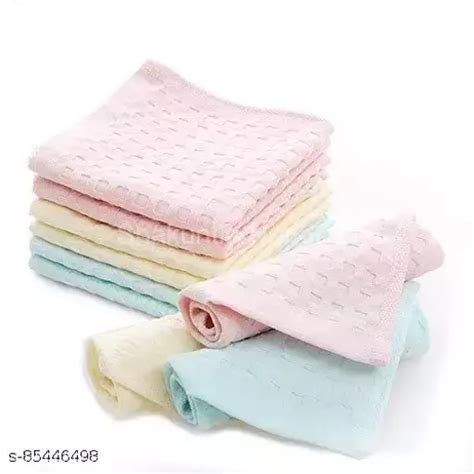 Shakuntala Handlooms Soft Cotton Dual Check Face Towel Handkerchiefs