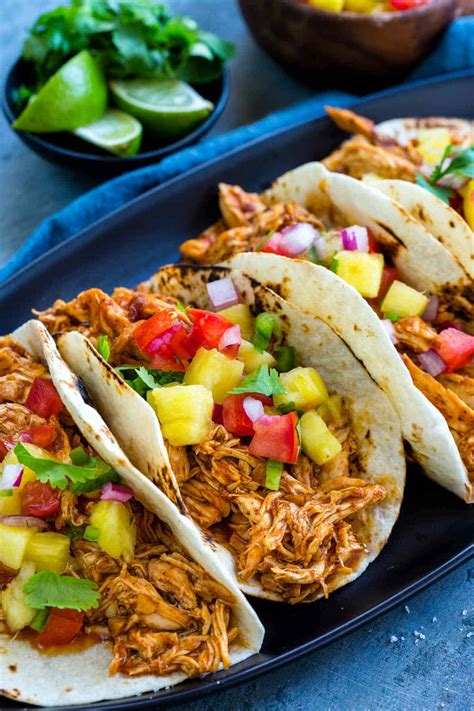 Slow Cooker Chicken Tacos Jessica Gavin