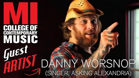 Danny Worsnop Asking Alexandria Keynote Musicians Institute Youtube