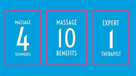 Benefits Of Massage Youtube
