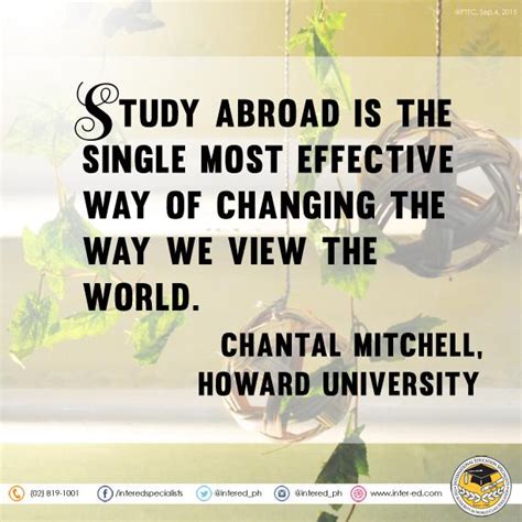 Inter Ed Philippines On Twitter Study Abroad Is The Single Most