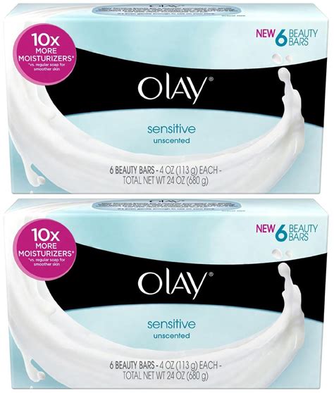 It has no paraben preservatives and an abundance of detergents. Buy Olay Sensitive Beauty Bar Soap, Unscented, 4 Ounce, 6 ...