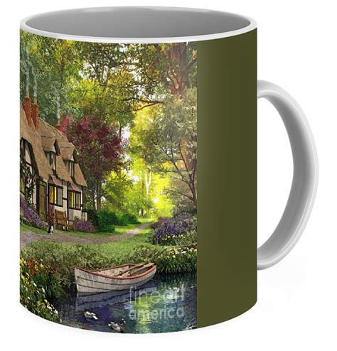 Woodland Walk Cottage Coffee Mug For Sale By Mgl Meiklejohn Graphics