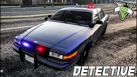 Gta 5 Pc Mods Unmarked Detective Police Car Grand Theft Auto V