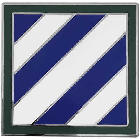 3rd Infantry Division Combat Service Identification Badge Usamm