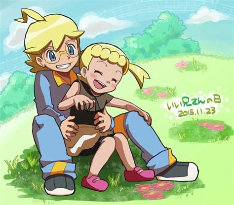 Clemont And Bonnie ♡ I Give Good Credit To Whoever Made This Cute Pokemon Pictures Pokemon