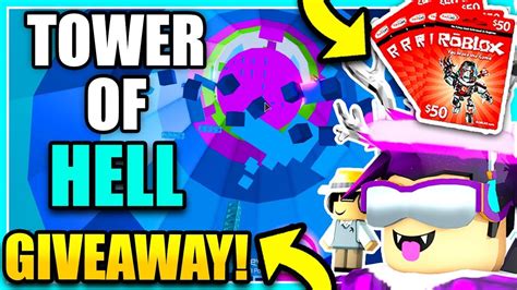 🔴tower of hell live robux giveaway parkour games [roblox tower of hell obby s etc