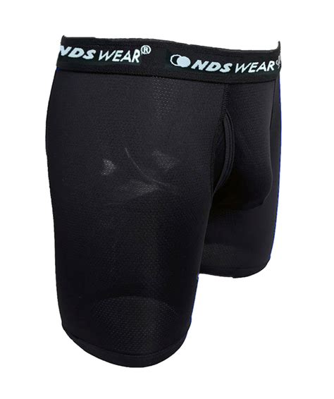 Nds Wear Boxer Brief For Men Sport Mesh Fly Front Underwear 2 Pack