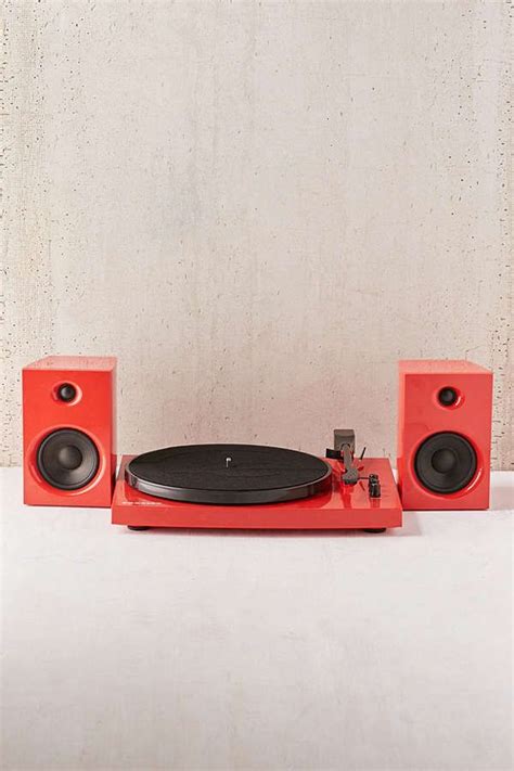 Crosley T100 Turntable With Speakers Turntable Vinyl Record Player