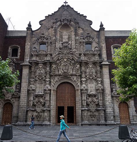 The Miguel Lerdo De Tejada Library Finest Baroque Facade In Centro
