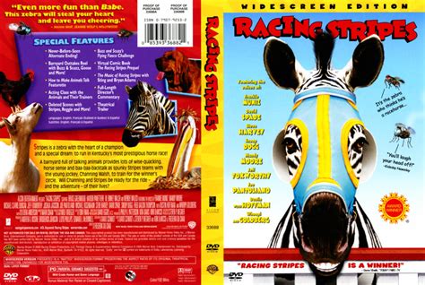 Racing Stripes 2005 Ws R1 Movie Dvd Cd Label Dvd Cover Front Cover