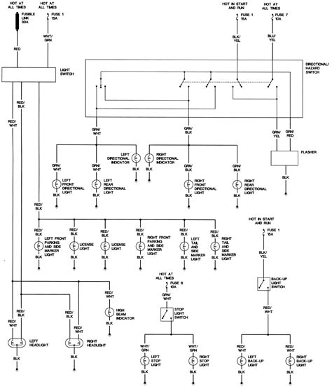 Vehicle wiring details for a 1986 mazda b2000. 1986 Mazda B2000 Wiring Diagram - Wiring Diagram