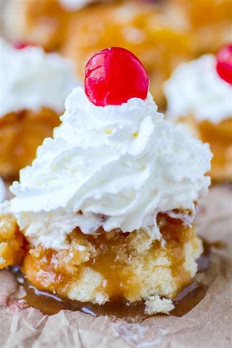 Pineapple Upside Down Cupcake Recipe Swanky Recipes Simple Tasty