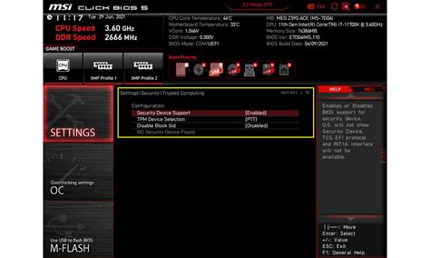 How To Enable Tpm On Msi Motherboards Featuring Tpm