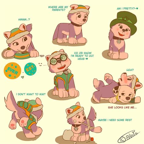 Paw Patrol Everest Personality By Konohathehusky On Deviantart