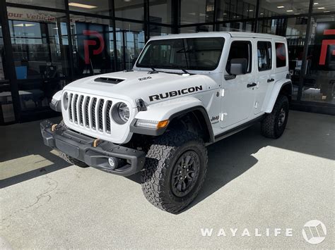 2022 Jeep Jl Wrangler 392 Rubicon Unlimited Bright White Wayalife Blog