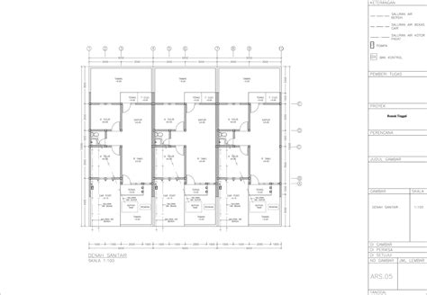 Rumah tipe 45 jadi tipe 60. RAB Rumah - Jasa Site Plan