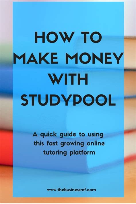 A Short Guide On How To Make Money With Studypool The Number One