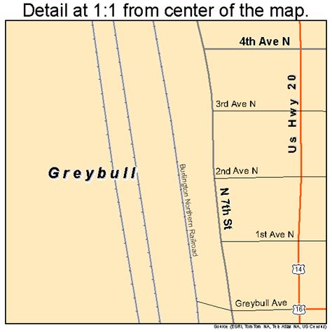 Greybull Wyoming Street Map 5633885