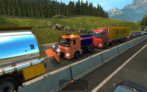 Big Traffic Mod V Ets Euro Truck Simulator Mods American