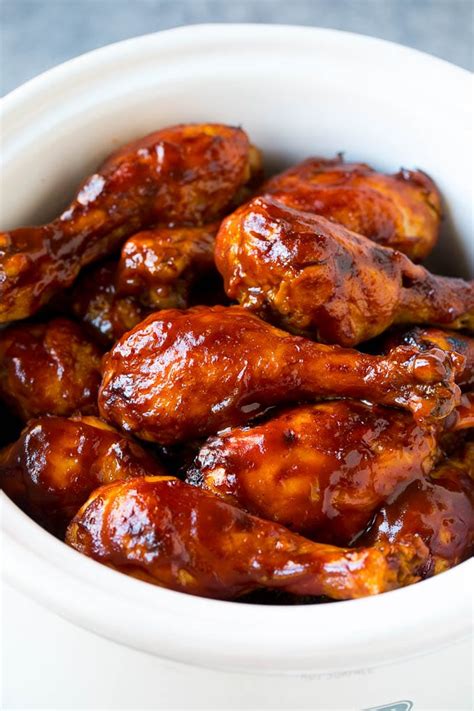 Dump chicken into crockpot sprayed with cooking spray. Crockpot Ideas With Chicken Legs - Allope #Recipes
