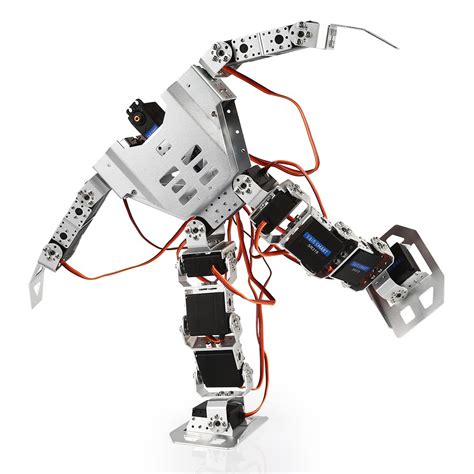 Sainsmart 17dof Biped Robotics Humanoid Robot And Servo And Controller 3d
