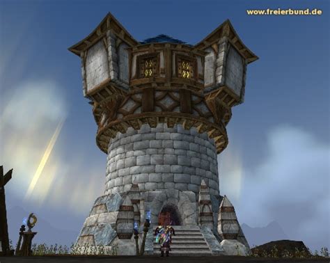 Magierturm Landmark Map And Guide Freier Bund World Of Warcraft