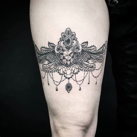 Top 103 Best Lace Tattoos 2021 Inspiration Guide