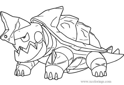 Home > coloring pages > coloring pages pokémon sword and shield. Drednaw from Pokemon Sword and Shield Coloring Pages ...